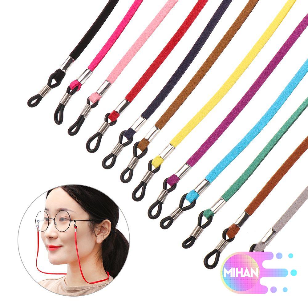 Dây đeo giữ mắt kính bằng da độ co giãn cao thời trang thiết thực cho nam nữ nhiều màu lựa chọn