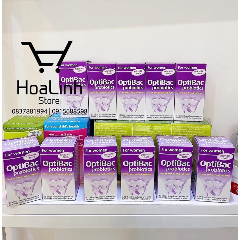 men vi sinh Optibac - có phụ thu shopse