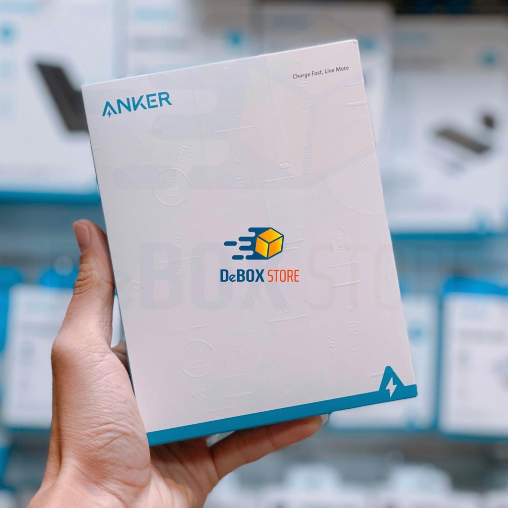 Trạm sạc để bàn ANKER PowerPort Atom III Slim 65W 4 Cổng PIQ3.0 PPS A2046 cho ĐT/Tablet/Laptop BH12