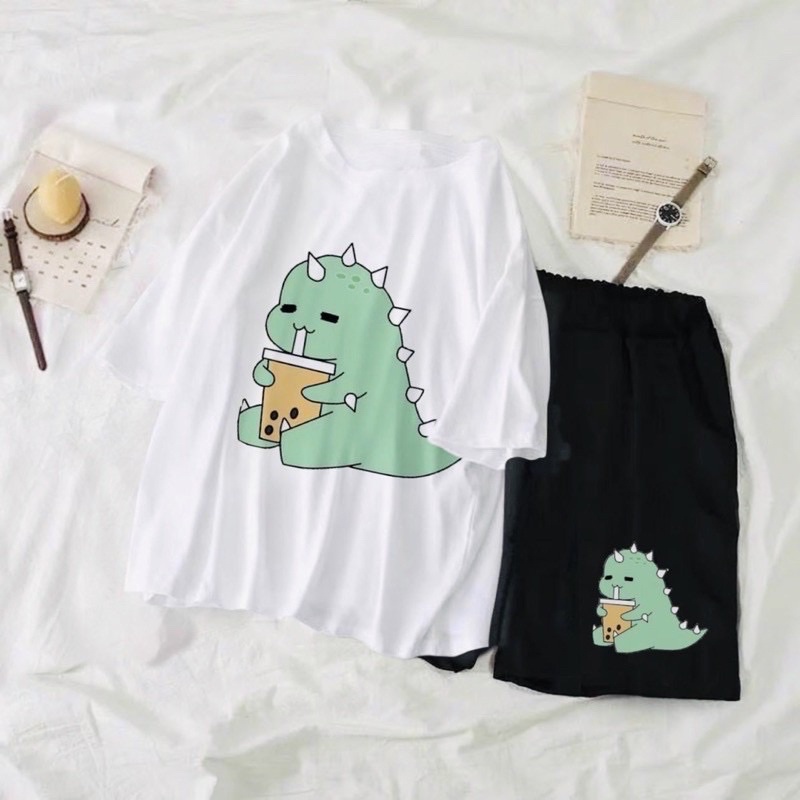 Set áo thun + quần short free size | BigBuy360 - bigbuy360.vn