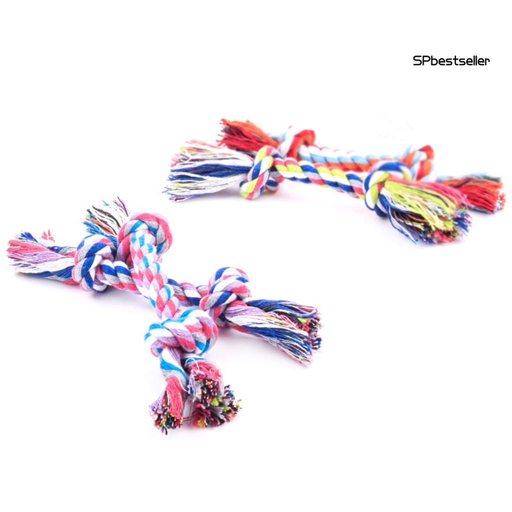 Set 3 Dây Thừng Cotton Bện Đồ Chơi Cho Thú Cưng