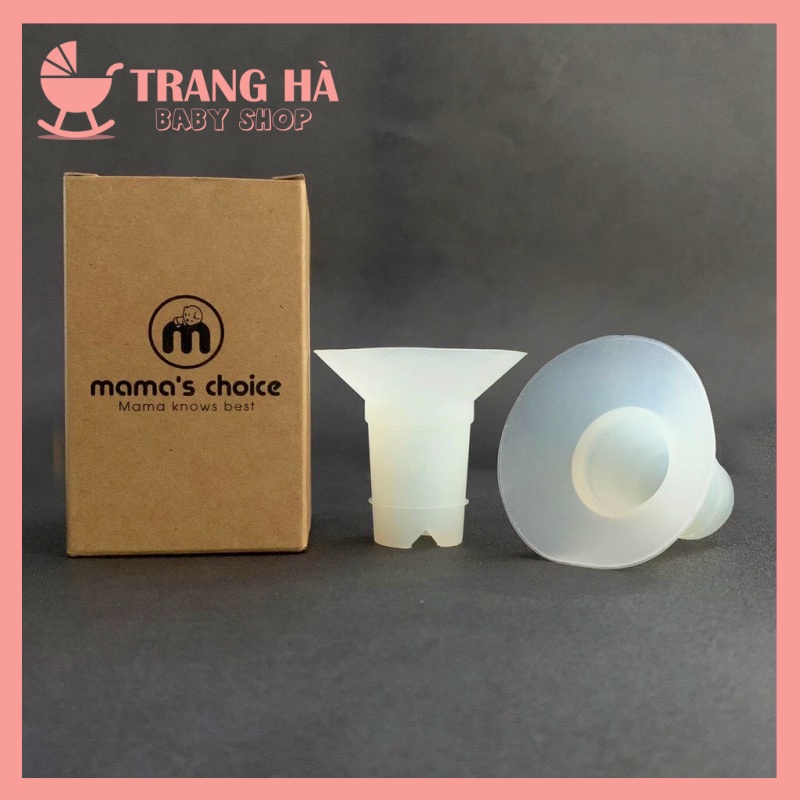 ✔️CHÍNH HÃNG✔️ Trợ Phễu Silicone Mama's Choice Size 17-19-21mm Giảm Size Phễu, Cup Hút Sữa ✔️ Hút Sữa Hiệu Quả và Êm Ái