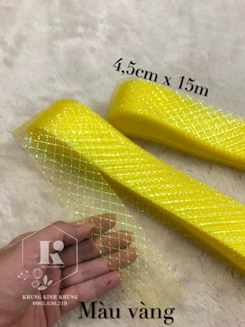 Ruy băng lưới kim tuyến