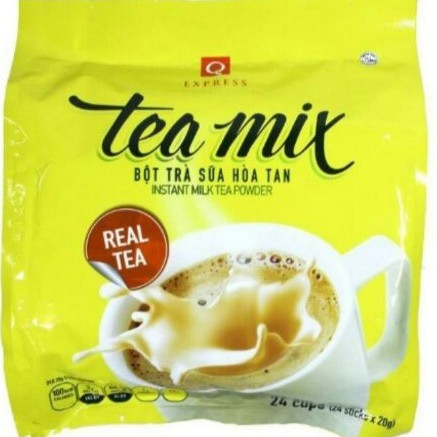 Bột Trà Sữa Hòa Tan Tea Mix Trần Quang (24 Ống x 20gr)