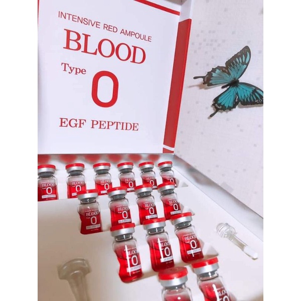 Serum tế bào gốc huyết tương tiểu cầu máu BLOOD 5ml (15 ống)