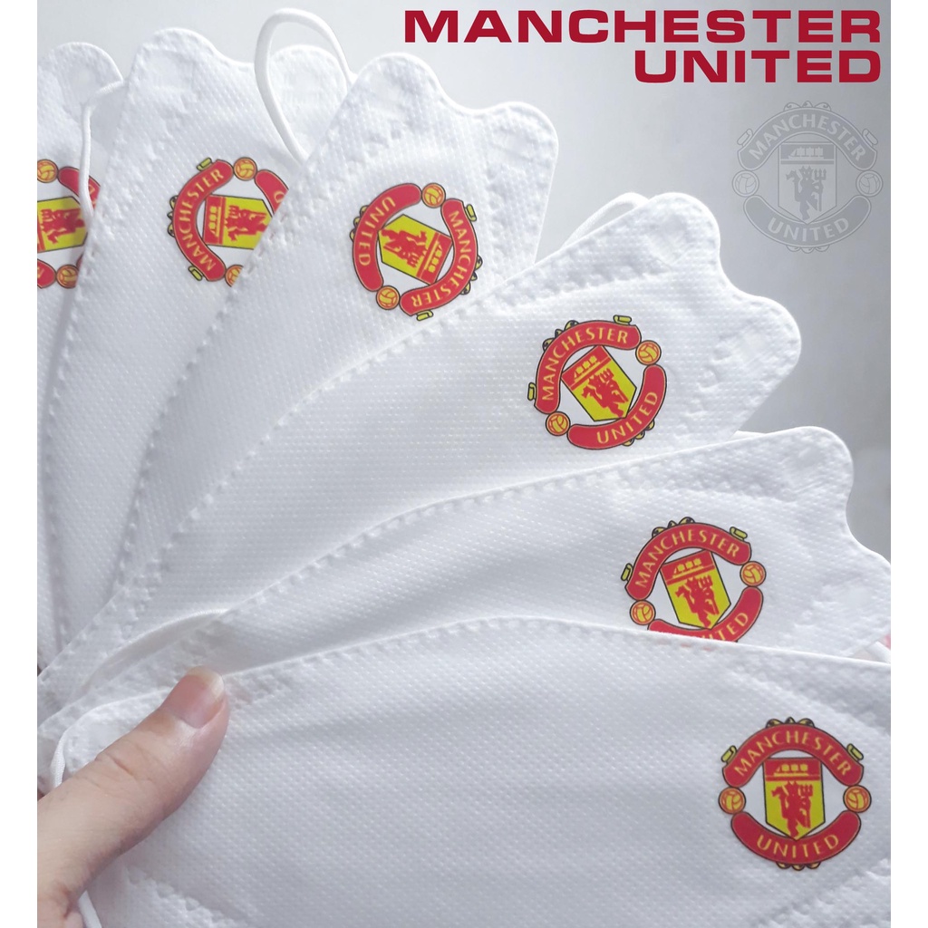 Khẩu trang bóng đá 2022, CLB bóng đá Manchester, Chelsea, Liverpool, Arsenal, MC, Barca, Real, PSG,...