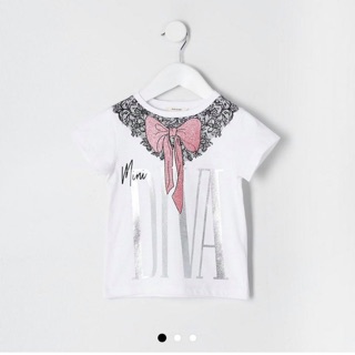 Áo phông diva trắng River Island