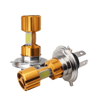 Bóng đèn pha BA20D LED DC12-24V 6500K cho xe máy