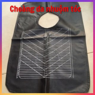 Áo choàng nhuộm tóc, da nhuộm tóc, khăn choàng cổ