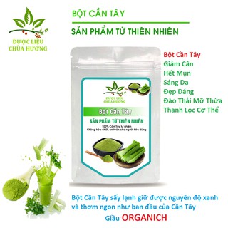 100GR Bột Cần Tây Giảm Cân, Hết Mụn, Sáng Da, Đẹp Dáng, Đào Thải Mỡ Thừa, Thanh Lọc Cơ Thể