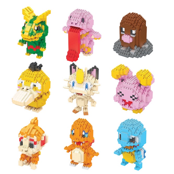 Bộ Lắp Ghép LEGO 3D Nhân Vật Pokemon