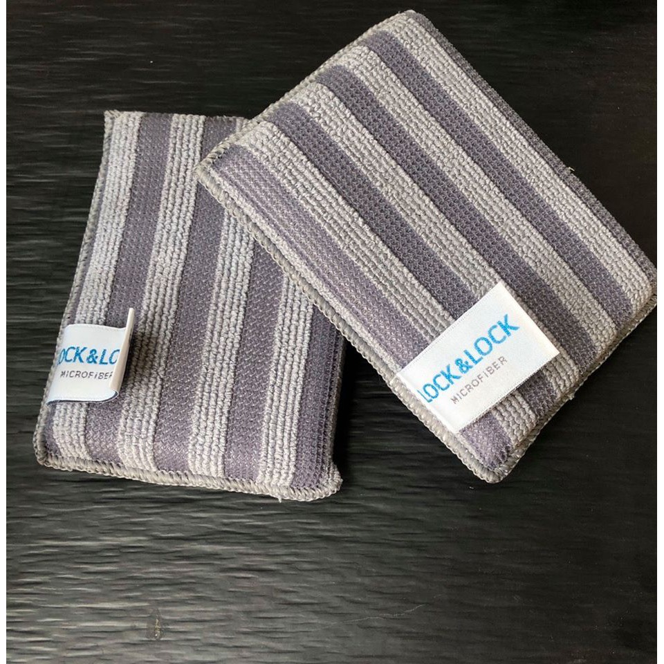 Miếng rửa chén Microfiber chùi rửa đa năng Lock&Lock