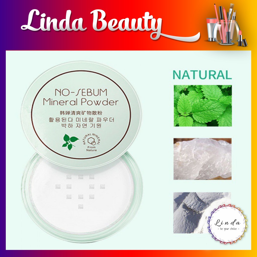 Phấn phủ kiềm dầu dạng bột No Sebum Mineral Powder Rorec của Bioaqua | BigBuy360 - bigbuy360.vn