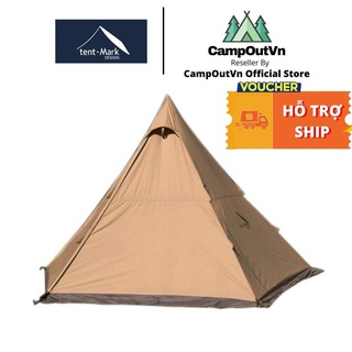 Lều cắm trại Tent Mark campoutvn lều cắm trại  du lịch dã ngoại lều 4 người bền gọn vải TC A059