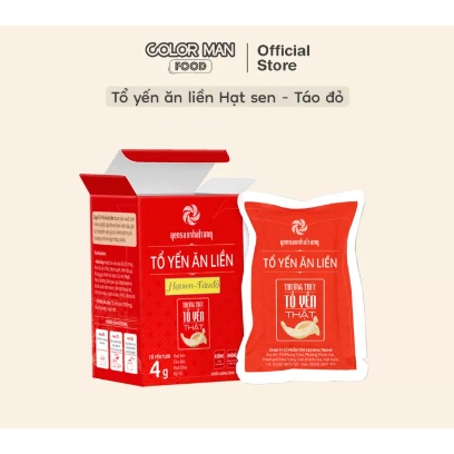 [DATE 26/03/24]Tổ Yến Ăn Liền Hạt Sen - Táo Đỏ