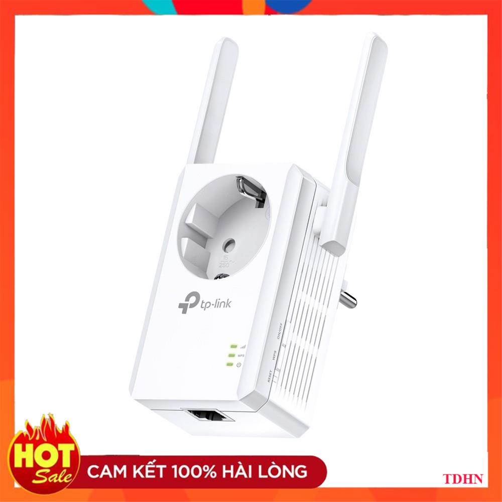 [Hãng] TP-Link Bộ mở rộng sóng Wifi chuẩn N 300Mbps Tích hợp ổ cắm điện -TL-WA860RE -Hãng phân phối chính thức