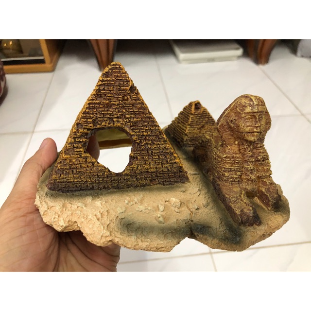 BỘ KIM TỰ THÁP TRANG TRÍ HỒ CÁ NON BỘ 17x6x9cm