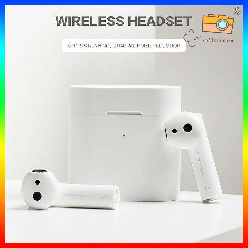 Set Tai Nghe Nhét Tai Thông Minh Xiaomi Airdots 2 2nd-dada / Air 2 Kèm Phụ Kiện