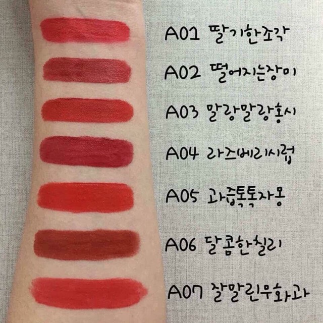 [ĐỦ 12 MÀU] SON BLACK ROUGE AIR FIT VELVET TINT