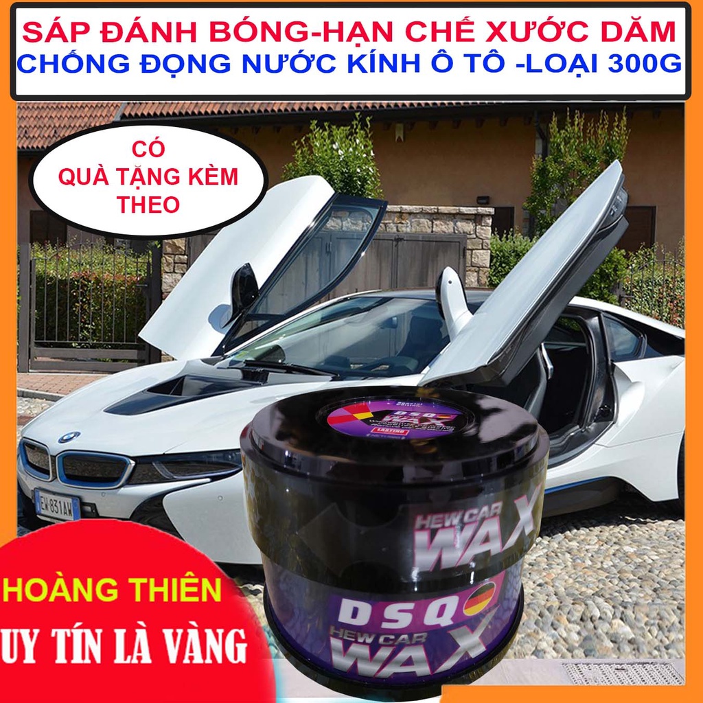 Sáp Phủ Bóng Xe Ô tô - Giúp Chống Nước Bẩn, Hạn Chế Bụi Bẩn, Làm Mới Sơn Xe Hơi - WARWOLF WAX - BAOBAOXEHAY