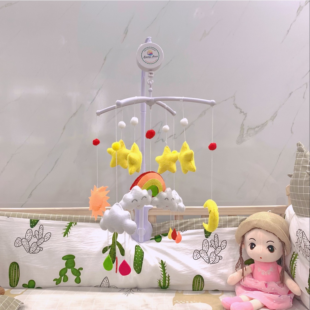 ((May thủ công) Mẫu treo nôi bầu trời handmade