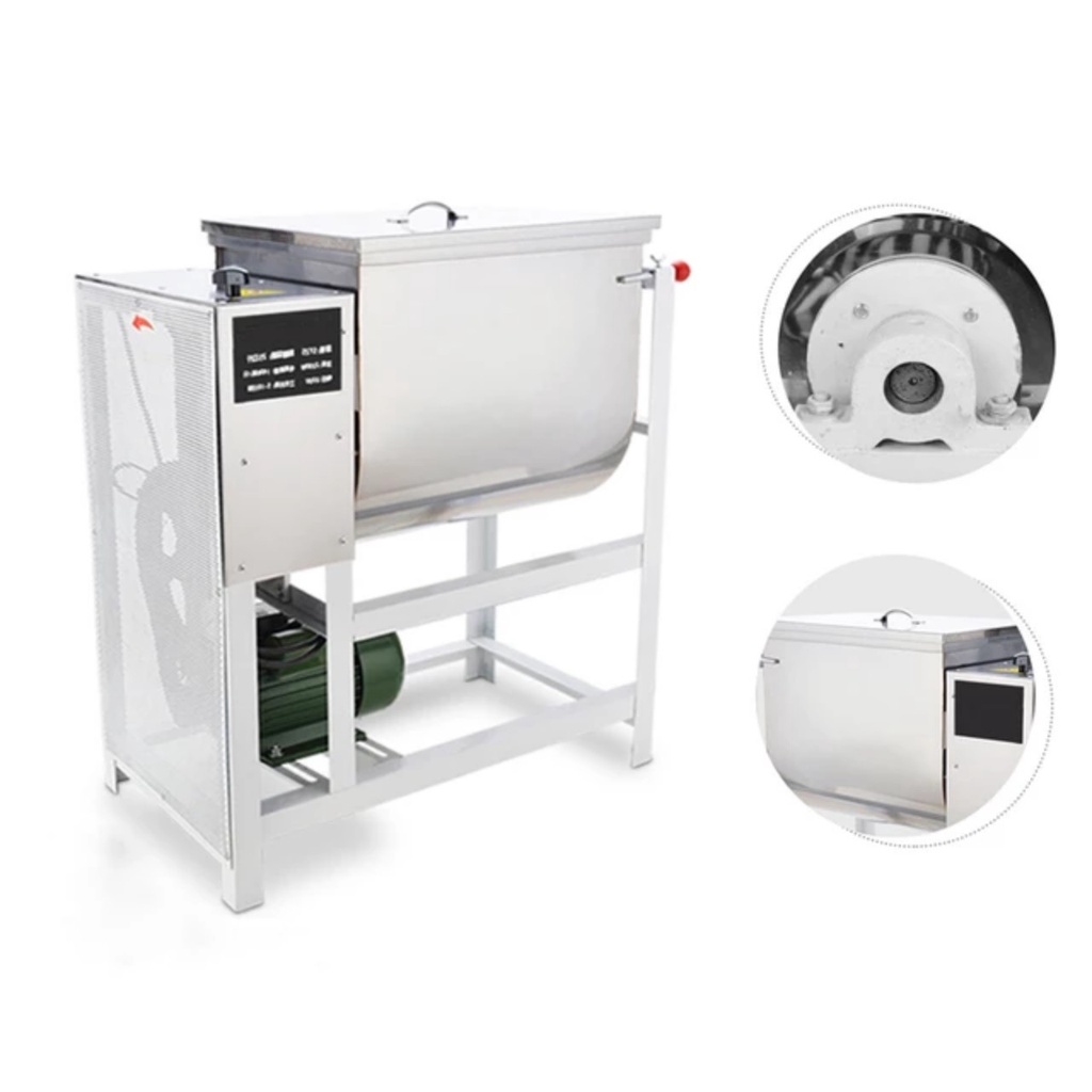 MÁY NHÀO BỘT LỒNG NGANG  ALS 6KG 15KG 25KG MÁY TRỘN THỰC PHẨM ĐA NĂNG SIÊU KHỎE BẢO HÀNH 12 THÁNG