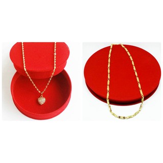 Combo 2 món vòng cổ nam,vòng cổ nữ mạ vàng 18K cực đẹp,cực chất.Bộ 2 vòng cổ nam,nữ giá tốt