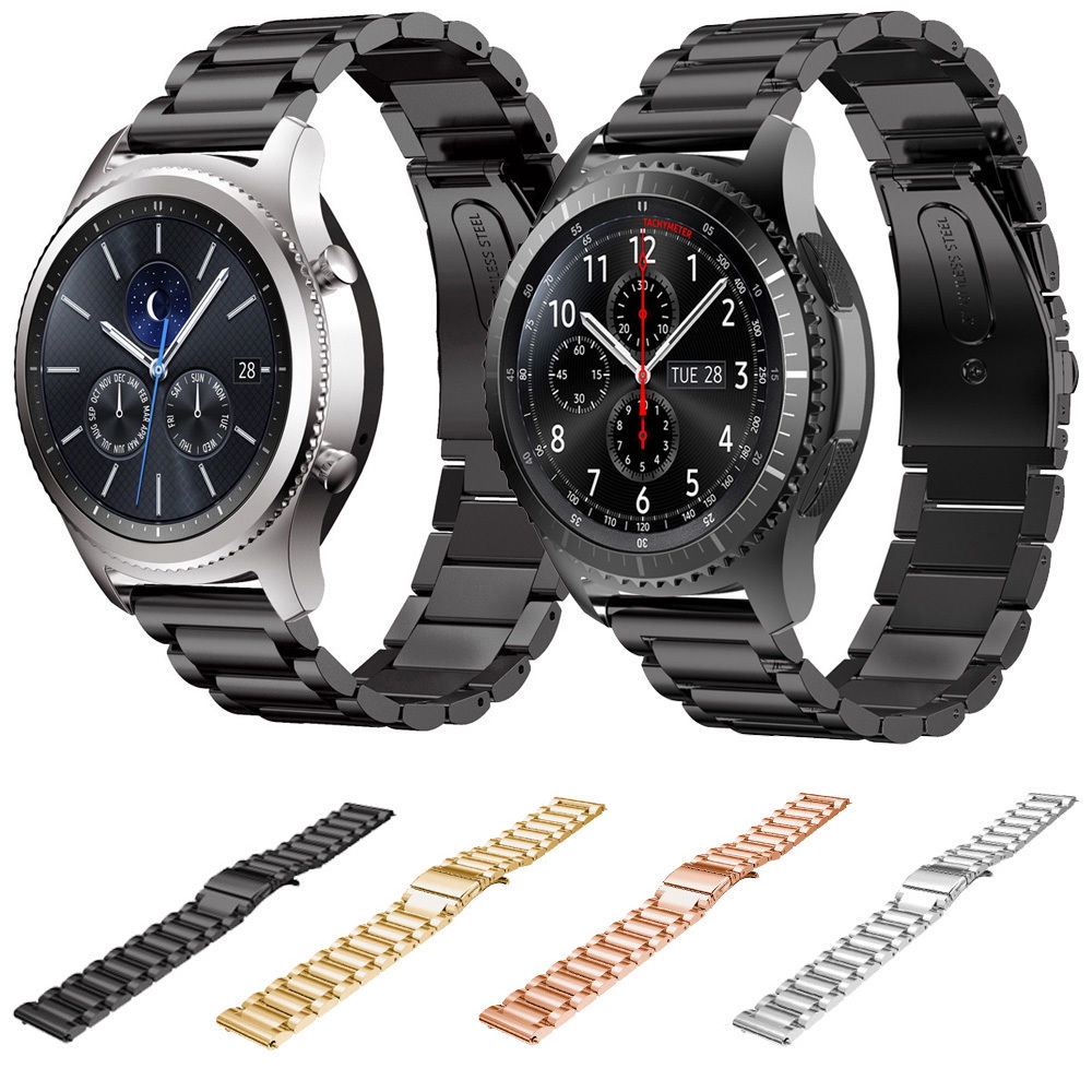 Dây Đeo Inox 22mm Cho Đồng Hồ Samsung Galaxy S3 45mm / Gear S3