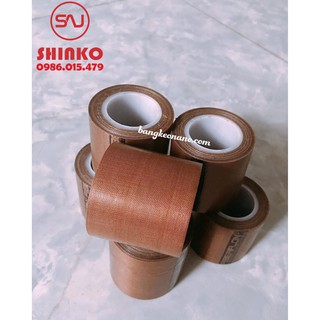 Combo băng keo chịu nhiệt teflon 6cm x 10 mét dùng cho máy ép nhiệt