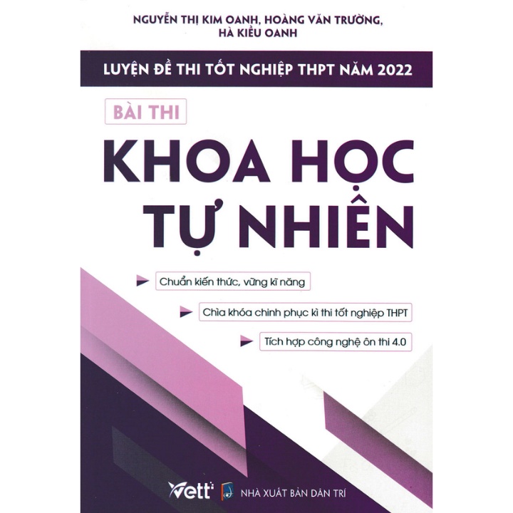 Sách - Luyện Đề Thi Tốt Nghiệp THPT Năm 2022 - Bài Thi Khoa Học Tự Nhiên