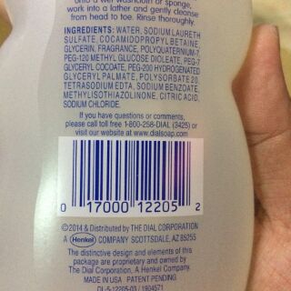 Sữa tắm Dial Kid 355ml của Mỹ dành cho bé