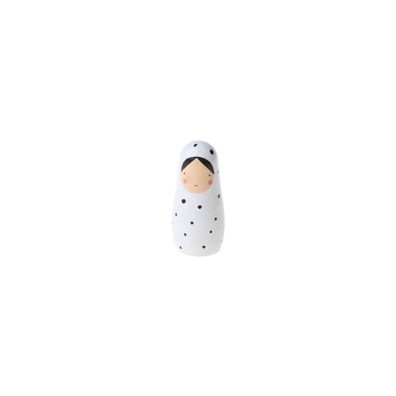 Bộ 5 Búp Bê Nga Matryoshka Bằng Gỗ