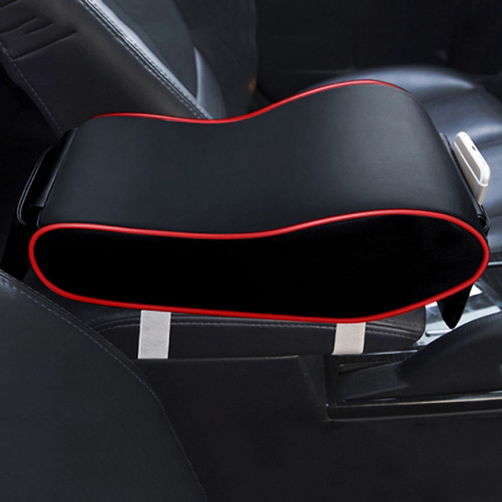 [ LÕI CAO SU NON ] Đệm tỳ tay ô tô - BỌC DA CAO CẤP - Để điện thoại - NHIỀU MÀU | BigBuy360 - bigbuy360.vn