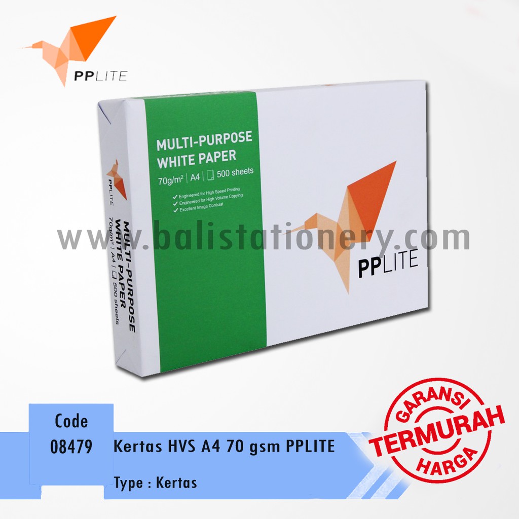 Giấy A4 70 Gsm Pplite Hvs Chất Lượng Cao