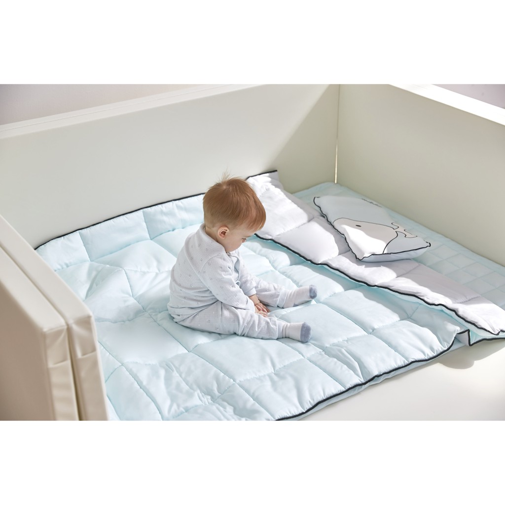 Chăn/ Mền chần bông thu đông ấm áp cho bé nhập khẩu Bonitabebe Hàn Quốc