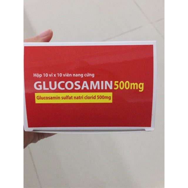 Glucosamin 500mg tăng tiết dịch và chống khô khớp, thoái hoá khớp