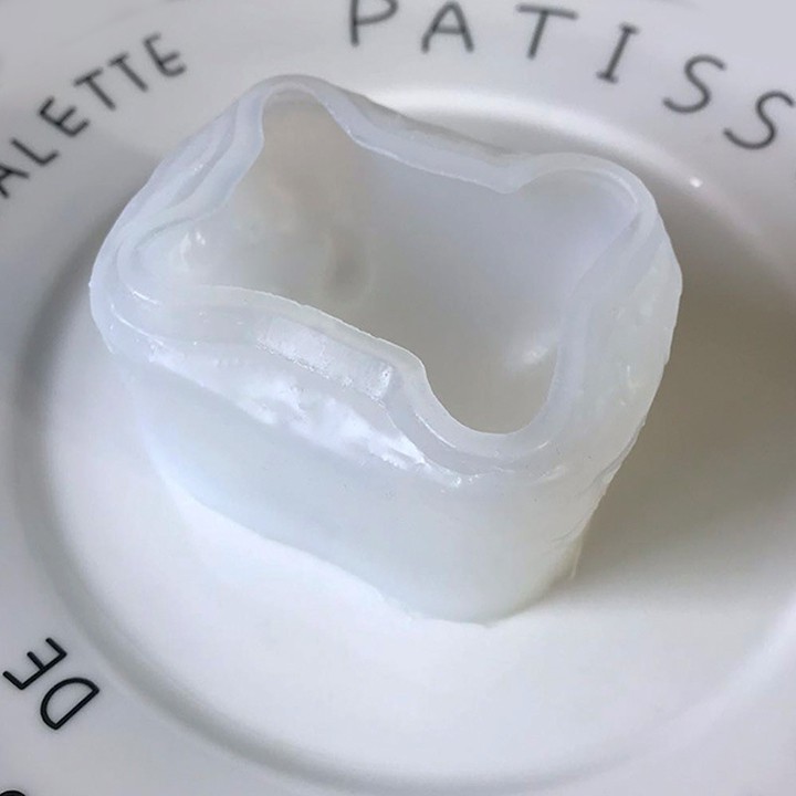 HCM - Khuôn silicon 3D hình Heo múp cute làm rau câu pudding, socola, fondant trang trí