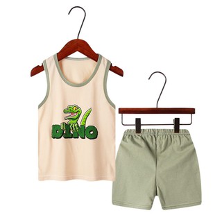 [CHẤT ĐẸP- CÓ ẢNH THẬT] Bộ ba lỗ bé trai chất cotton