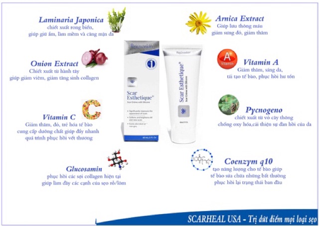Kem Sẹo Chính Hãng Scar Esthetique 60ml | BigBuy360 - bigbuy360.vn