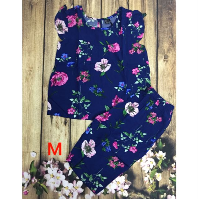 Bộ lanh mặc nhà F21 có tay