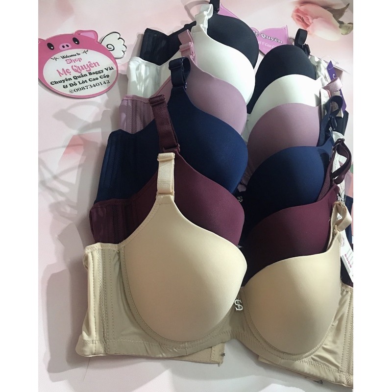 [Mút mỏng] Áo ngực quả trơn chống xệ- có BIGSIZE