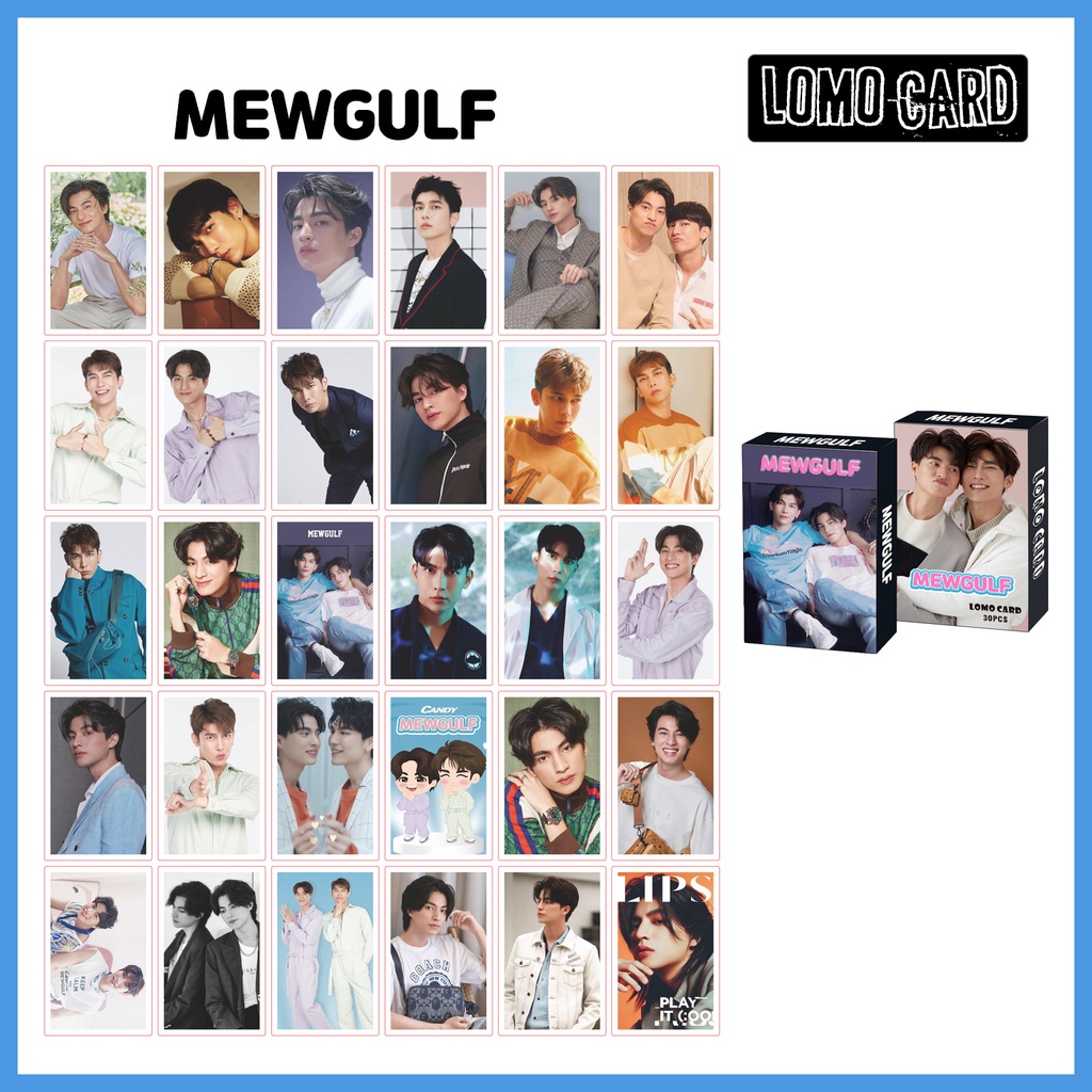 Bộ thẻ hình BrightWin OhmNanon BK-PP OffGun YINWAR EN OF LOVE Thai BL