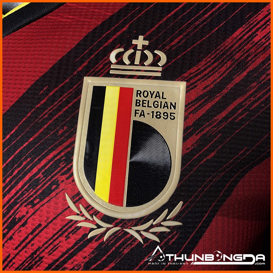 Áo tuyển Bỉ đỏ Euro 2021 sân nhà bản PLAYER Body Fit cao cấp