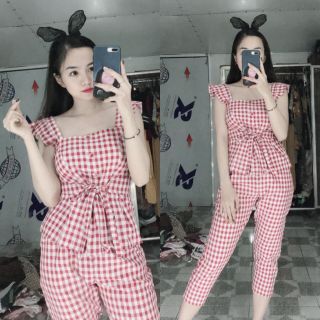 ⚡Set sọc caro ⚡cánh tiên