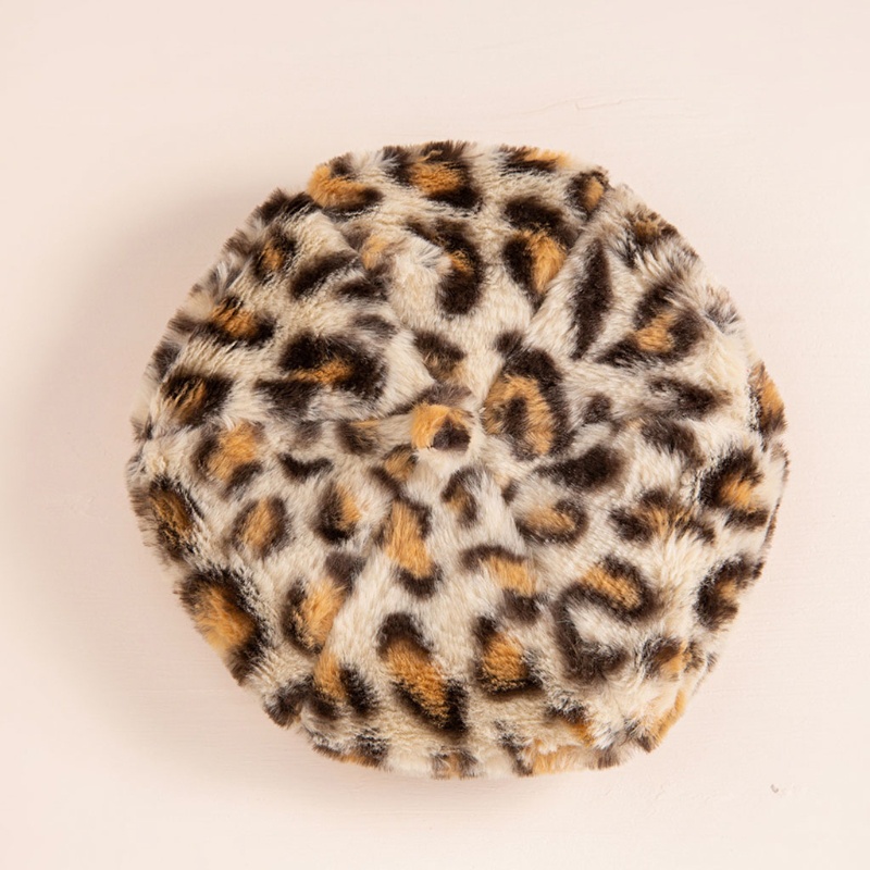 Mũ Giữ Ấm Chống Dị Ứng In Họa Tiết Da Báo Cổ Điển Tuyệt Vời Cho Bé