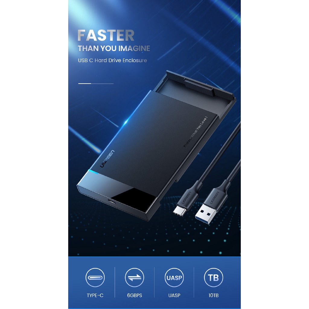 Hộp Đựng Ổ Cứng Hdd 2.5 Sata Sang Usb 3.0 | BigBuy360 - bigbuy360.vn