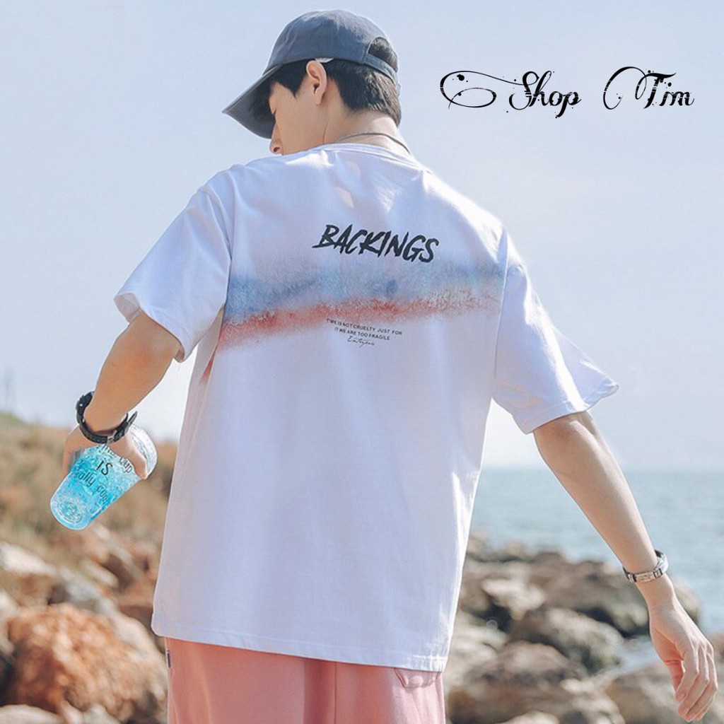 Áo thun nam nữ phong cách - Áo phông Unisex tay lỡ, Form rộng thoáng mát, chất liệu cotton cao cấp. | BigBuy360 - bigbuy360.vn