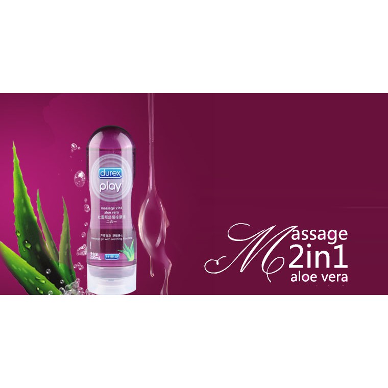 Gel bôi trơn Durex Massage 2 in 1 200ml - Bigbull Shop