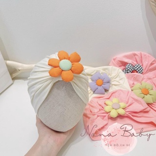 Mũ nón turban nơ cho bé gái 6-24m mtb92 nanababy98
