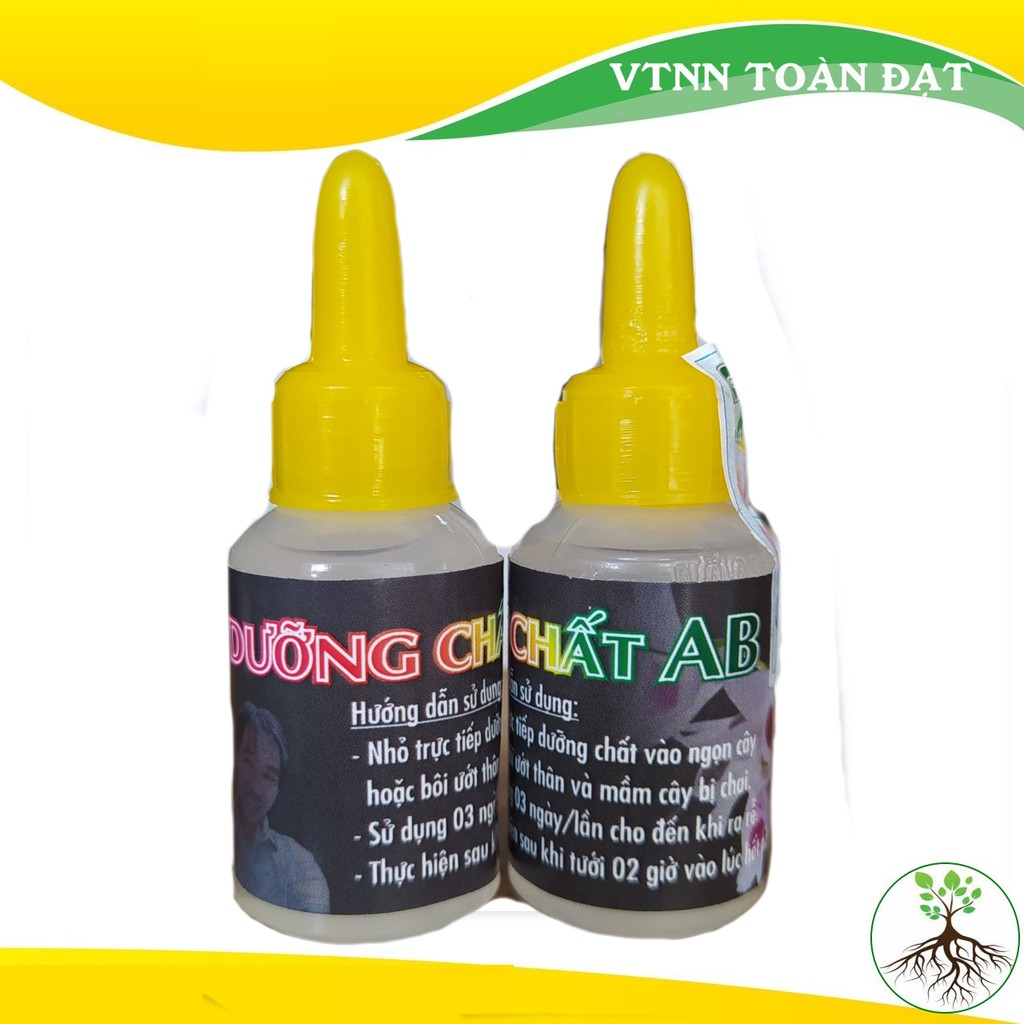Dưỡng chất AB chai 10ml - Nuôi dưỡng mầm, phục hồi cây bị suy yếu